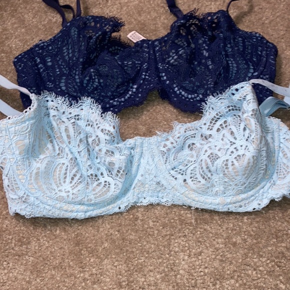 Victoria’s Secret Dream Angels Lace Unlined push up without padding bra bundle - Picture 2 of 6